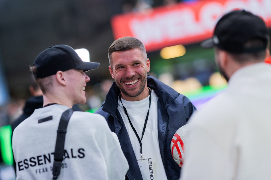 Lukas Podolski (38, M.) sieht die Baller League als Wettbewerb für Männer.