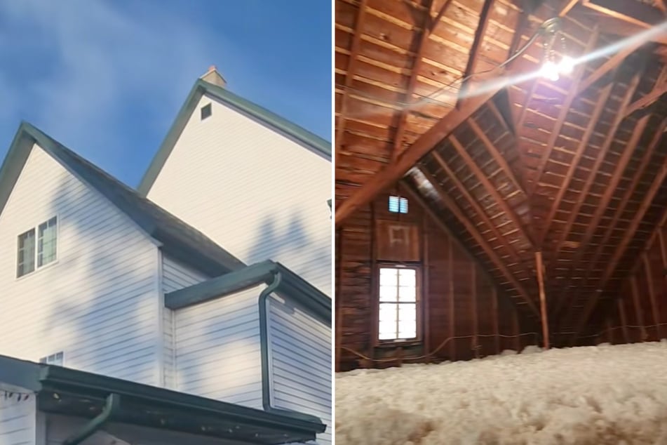 Sie hatten es sich längst erschlossen, dass hinter der Wand ein Aufgang zum Dachboden steckte. Doch Familie Thiemer ließ Jahre verstreichen, ehe sie ihn erforschte.