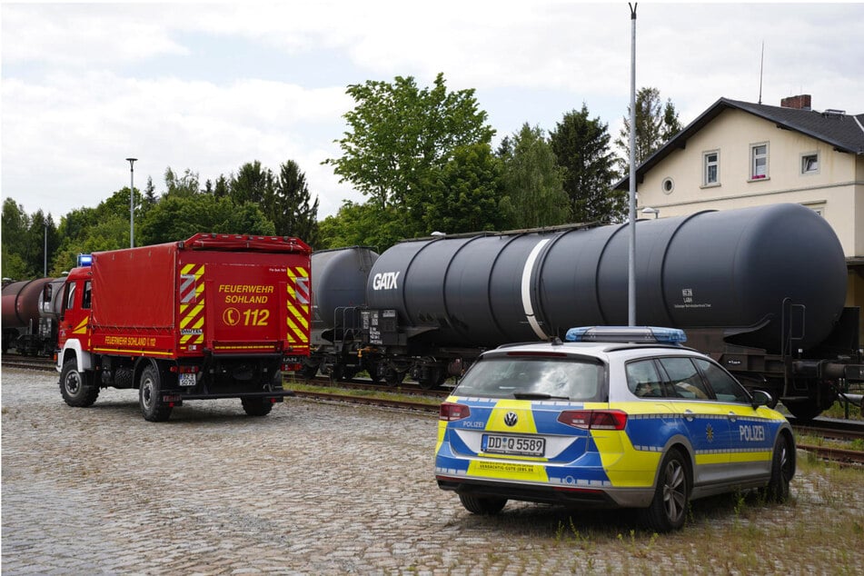 Viktor war am vergangenen Samstag am Bahnhof in Sohland an der Spree in einen leeren Tankwaggon gestürzt.