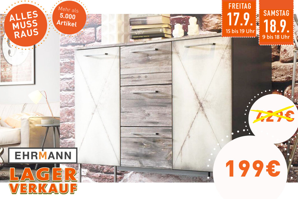Kommode für 199 statt 429 Euro