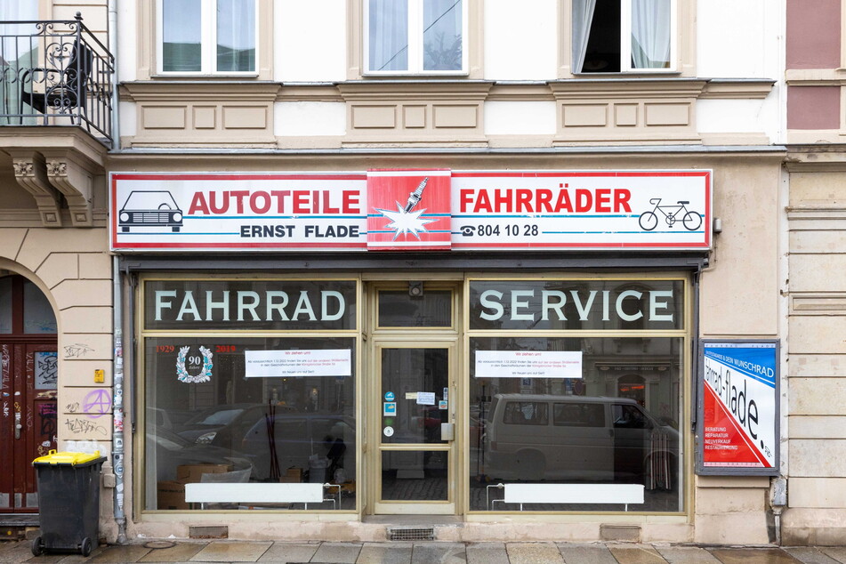 Mehr Komfort bei weniger Miete: Das sind die alten Räumlichkeiten von Unternehmer Franke in der Königsbrücker Straße 56.