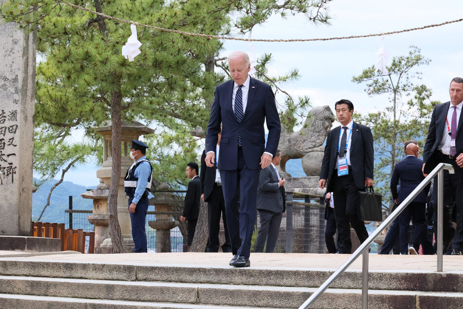 US President Joe Biden is in Hiroshima, Japan, taking part in the G7 leaders' summit.