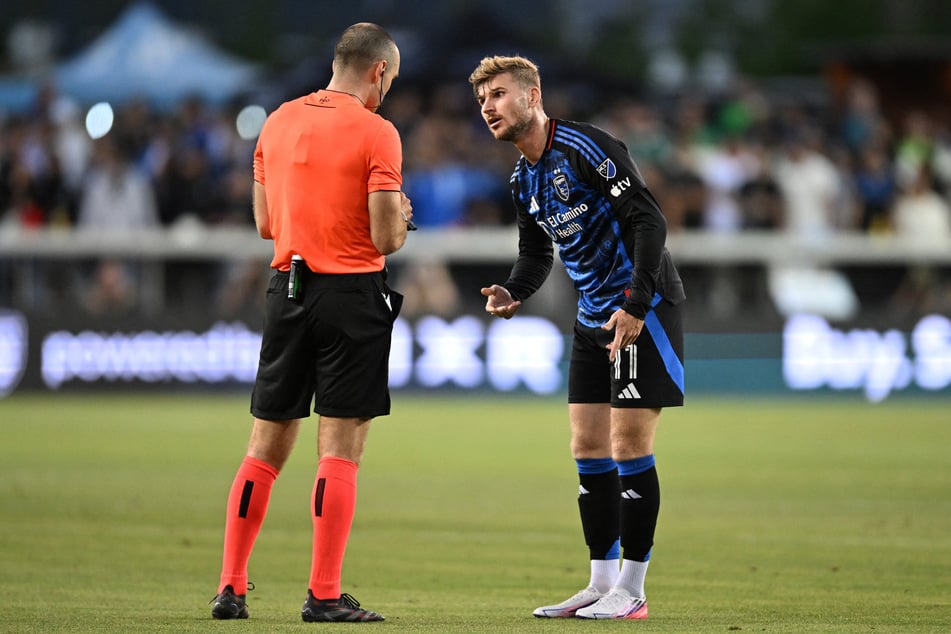 Timo Werner (30) hat seinen ersten Platzverweis überhaupt kassiert. (Archivfoto)
