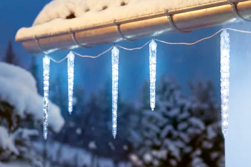 Dieser Eiszapfenvorhang von Lidl wird der Renner im Winter