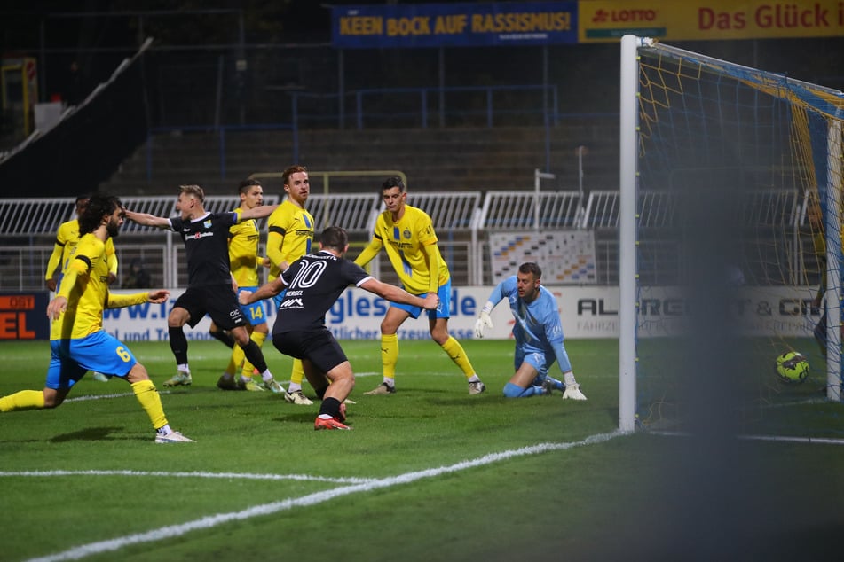 Das 1:0 für den Chemnitzer FC fiel bereits nach 13 Minuten.