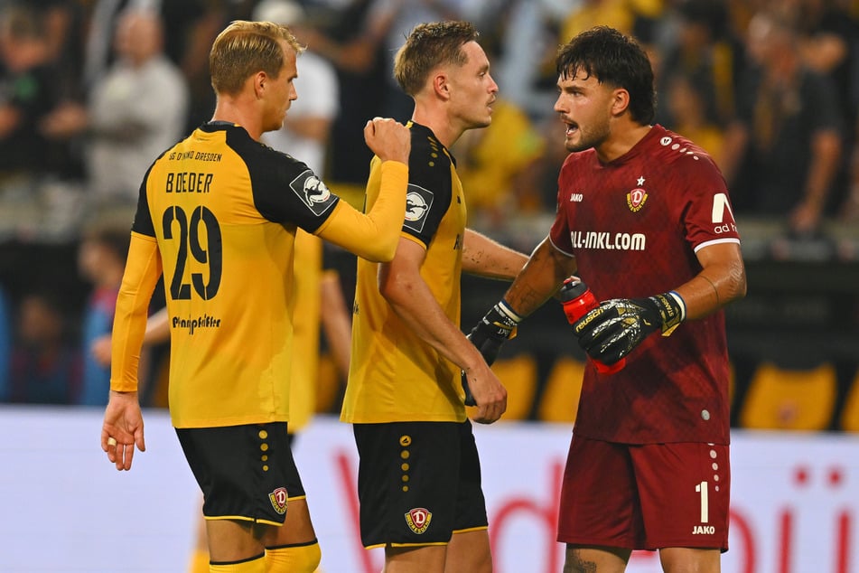 Lukas Boeder (27, l.) und Tim Schreiber (22, r.) standen in der Vorsaison noch beim Gegner Saarbrücken unter Vertrag.