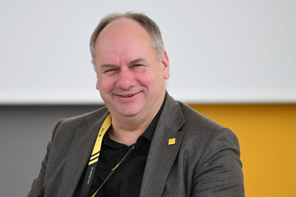 OB Dirk Hilbert freut sich, dass der City-Biathlon auch weiterhin in Dresden stattfinden wird. (Archivfoto)