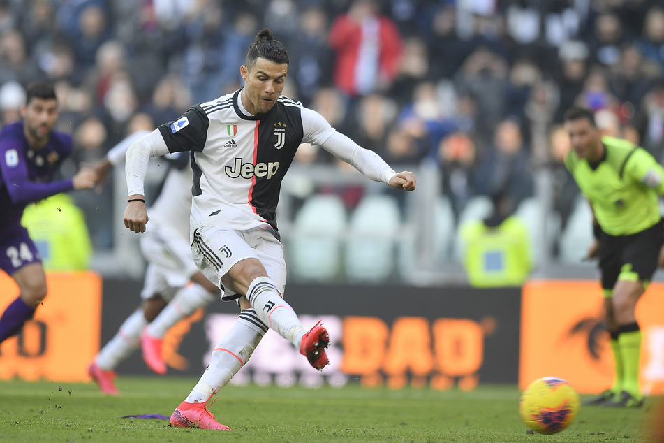 Auch Cristiano Ronaldo von Juventus Turin ist derzeit in Italien in Zwangs-Pause.