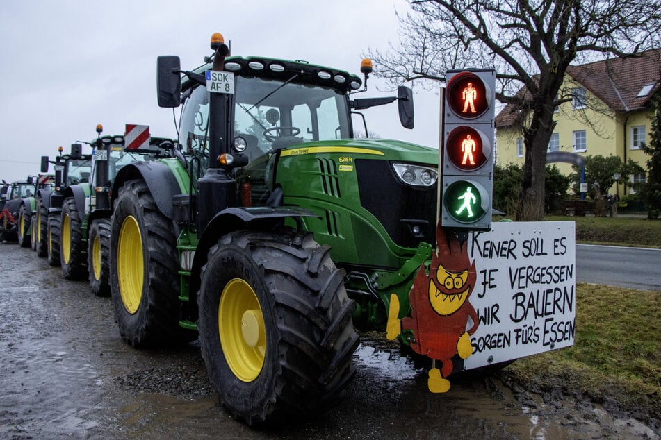 Welle von Traktoren rollt auf Erfurt zu: Verkehrsbetriebe rechnen mit erheblichen Einschränkungen