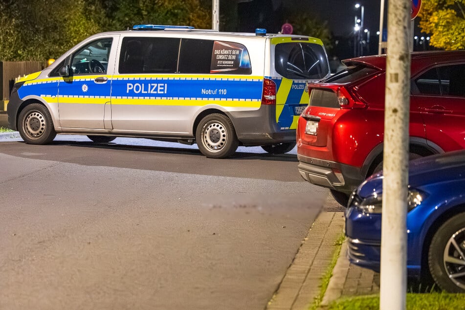 Die Polizei war mit zahlreichen Kräften vor Ort im Einsatz.