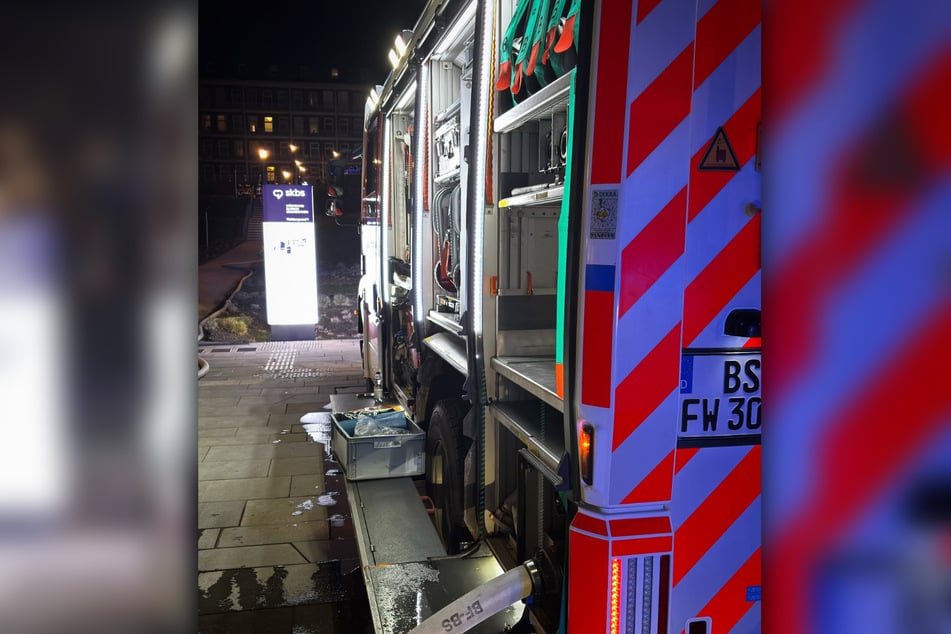 Am Montag brannte es im Braunschweiger Klinikum.