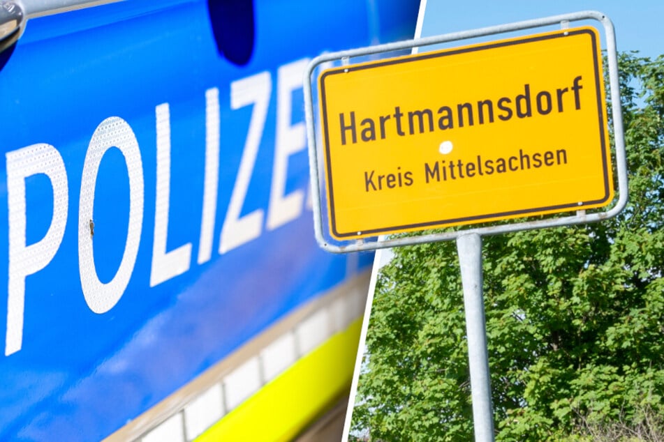 Ein aggressiver Mann (26) attackierte Polizisten in Hartmannsdorf (Landkreis Mittelsachsen) mit einem Messer. (Symbolbild)