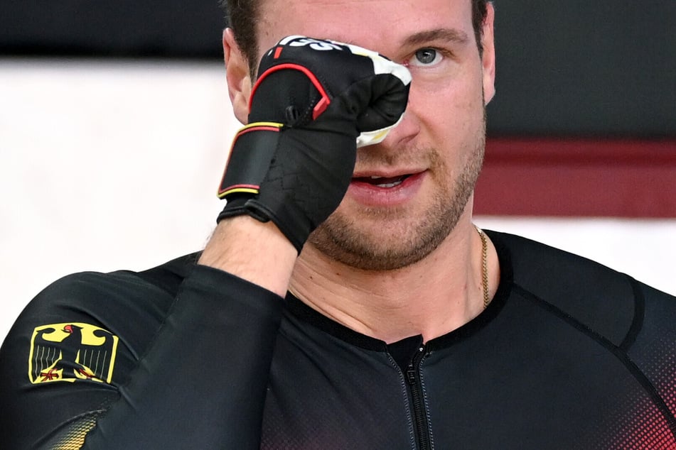 Johannes Lochner ballt zufrieden die Faust.