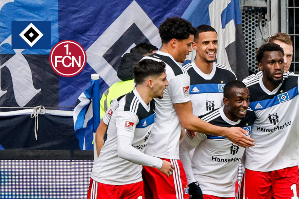 Jean-Luc Dompé zaubert den HSV gegen den FCN zum Sieg - und jubelt besonders!
