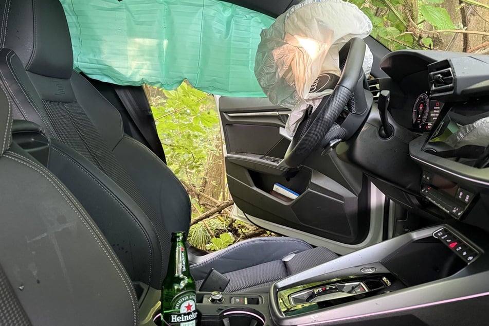 Der Audi-Fahrer war nach dem Unfall geflüchtet.