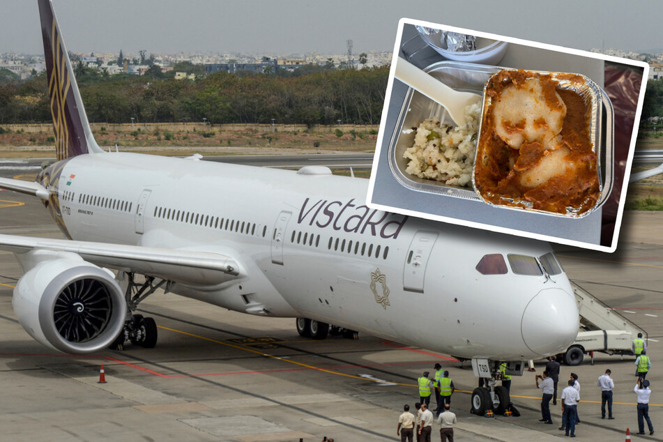 Disgusting discovery in airplane food gets absurd response from airline
