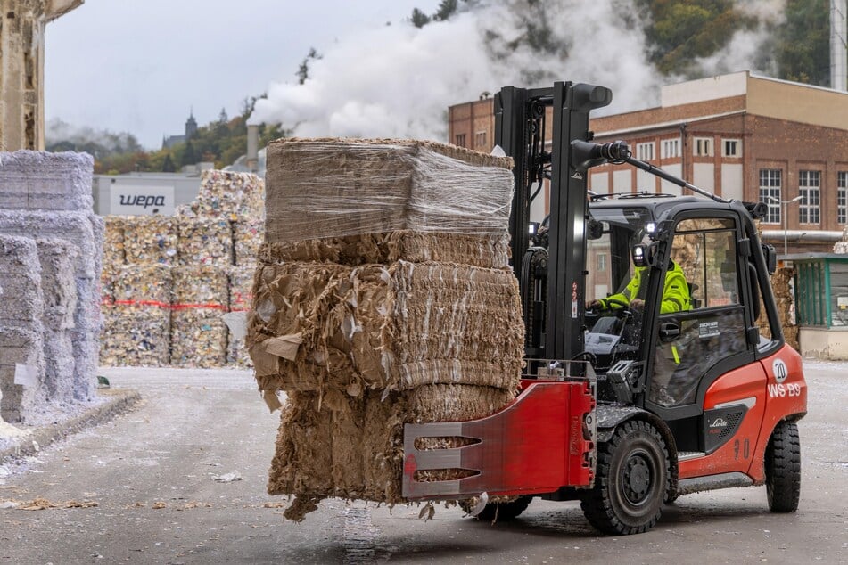 Für das Recyclingpapier werden Unmengen an Altpapier gebraucht. Auch bei den neuen Faserplatten soll Altpapier zum Einsatz kommen.