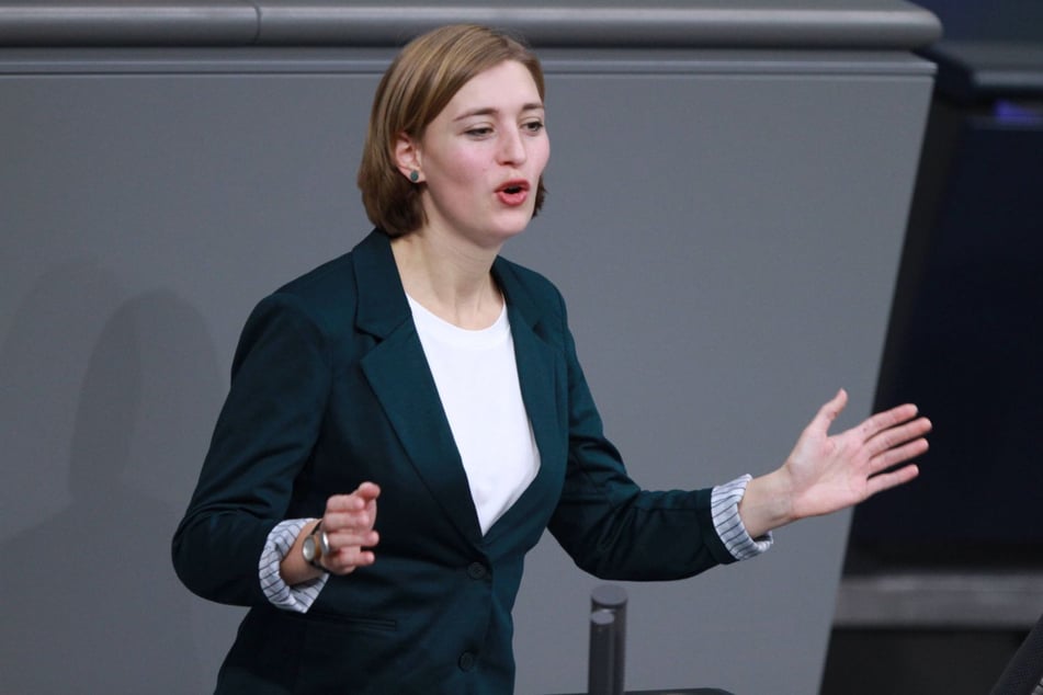 Hanna Steinmüller (30, Grüne) ist seit 2021 Mitglied des Deutschen Bundestages.