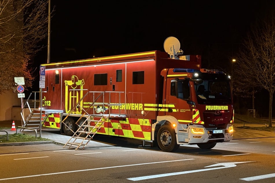 Der groß angelegte Einsatz im April im Münchner Süden zog sich bis Mitternacht.