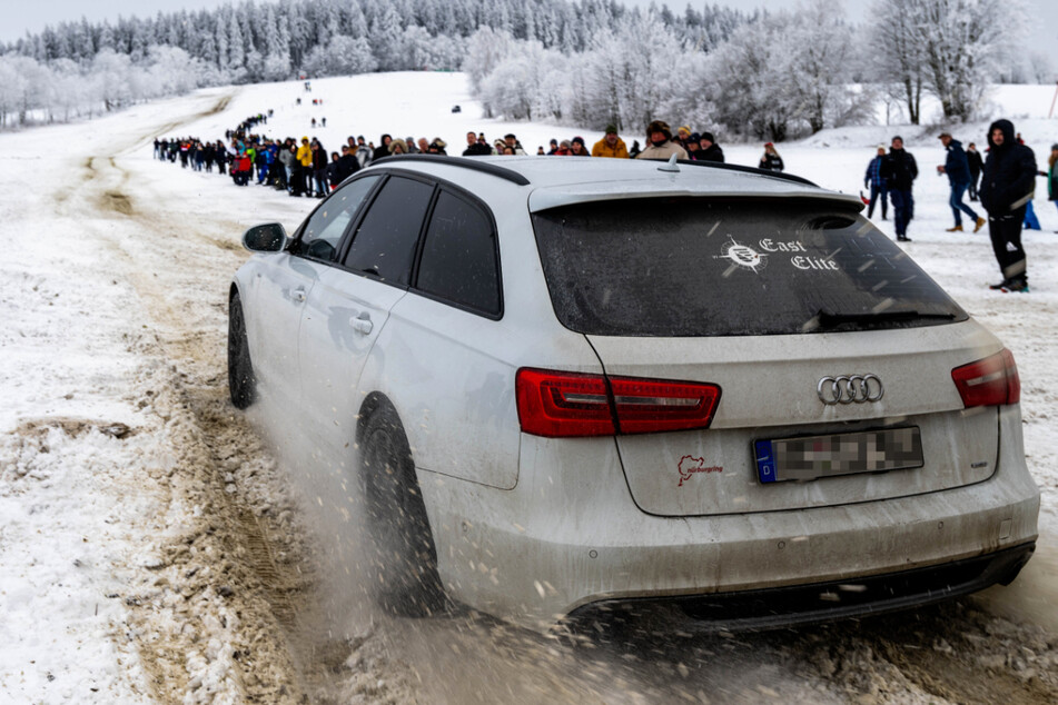 Erzgebirge: Hier heizen Audis den Skihang hoch