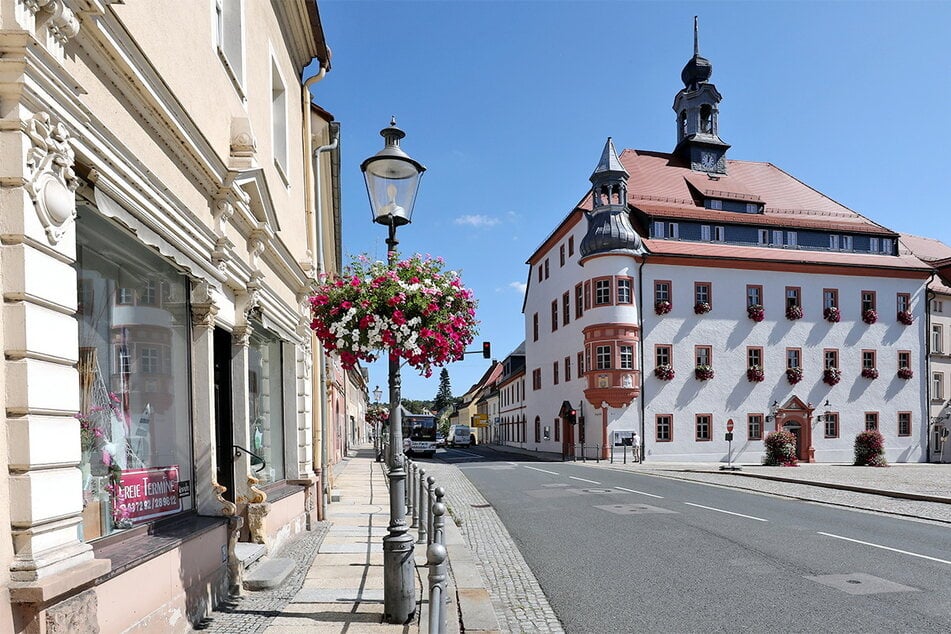 Ein weiteres Projekt: Das Rathaus in Oederan.