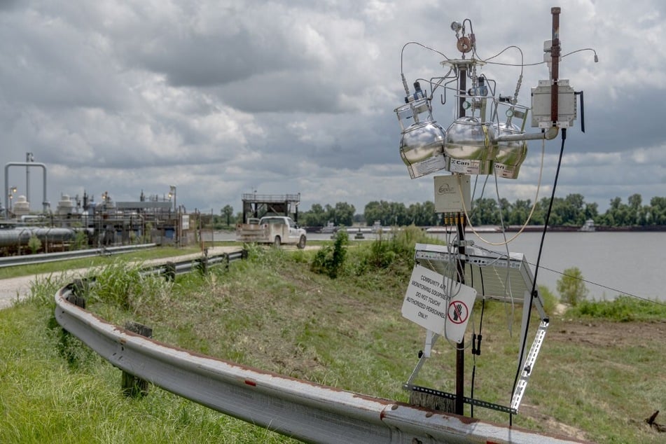 Scores of refineries and petrochemical plants are polluting the air in the region known as "Cancer Alley" in Louisiana.