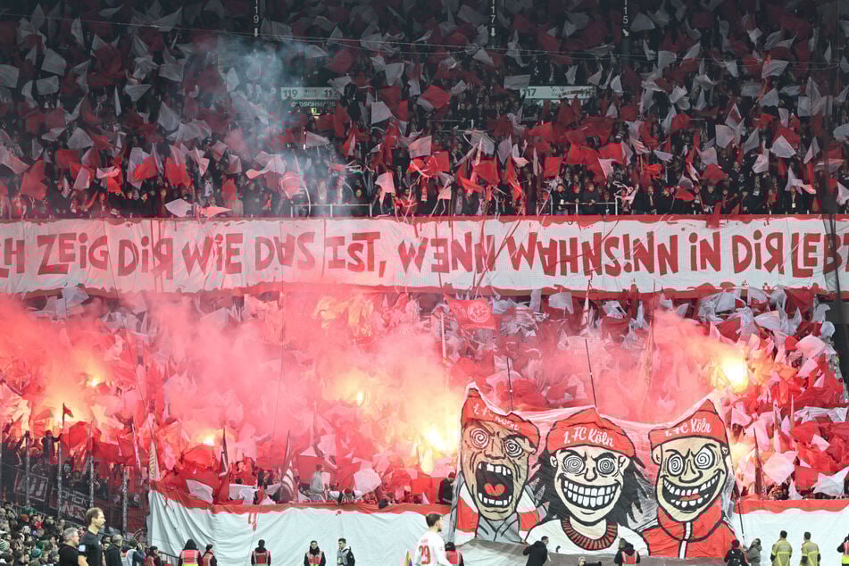 Schon vor Spielbeginn gab es Ärger bei den Fans des 1. FC Köln (Archivfoto)