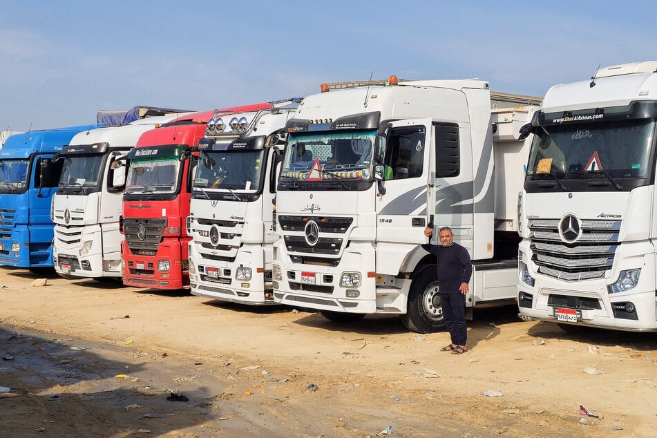 Hundreds of aid trucks will be allowed to enter Gaza to help alleviate the Israeli-imposed famine in the territory.