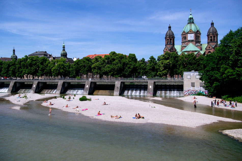 Die Strömung der Isar in München wird oft unterschätzt.