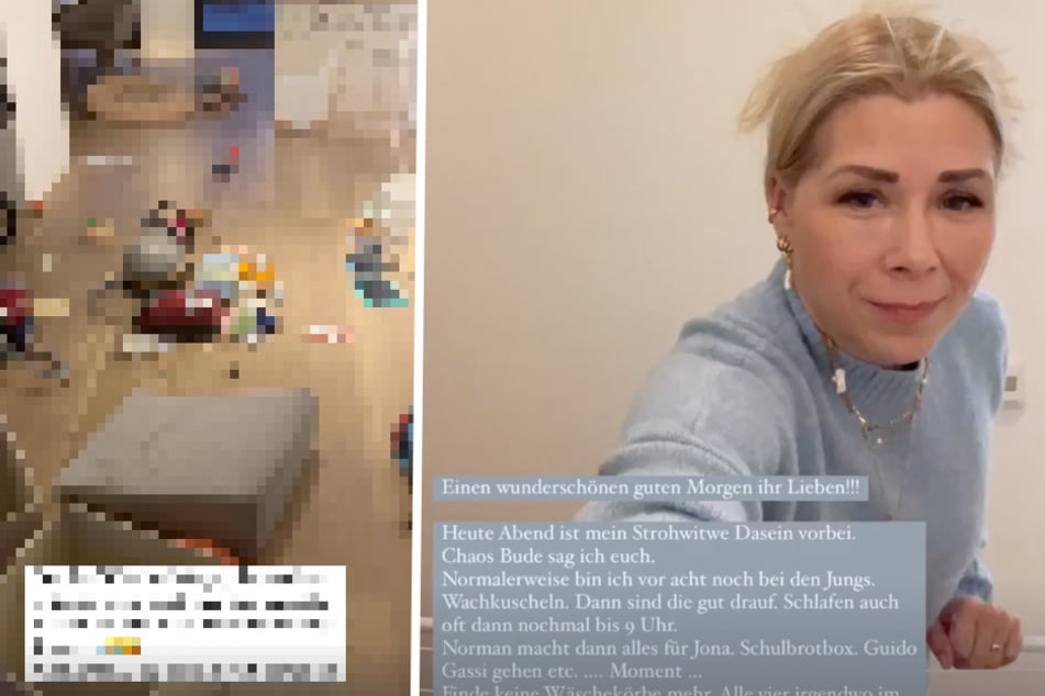 Überforderte Tanja Szewczenko zofft sich wegen Zwillingen auf Instagram: "Ich Rabenmutter"