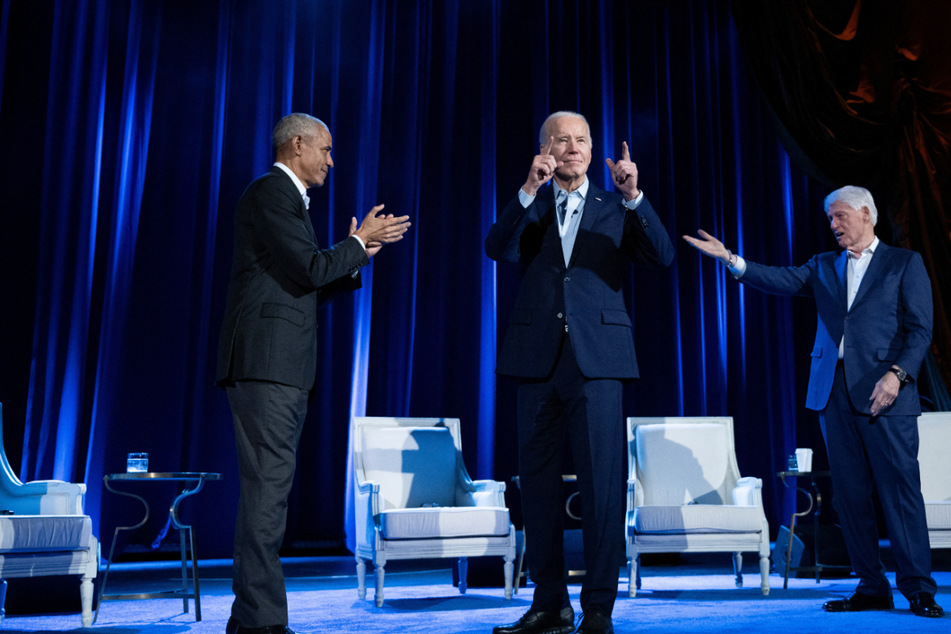 Biden rakes in tens of millions at swanky New York event interrupted by protests for Palestine