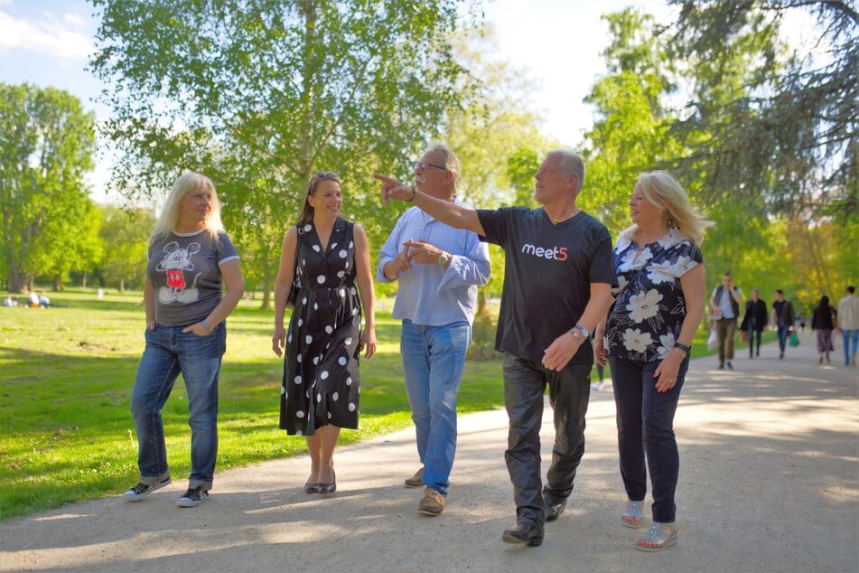 Da geht's lang? Meet5 will Leuten zusammen den Weg weisen.