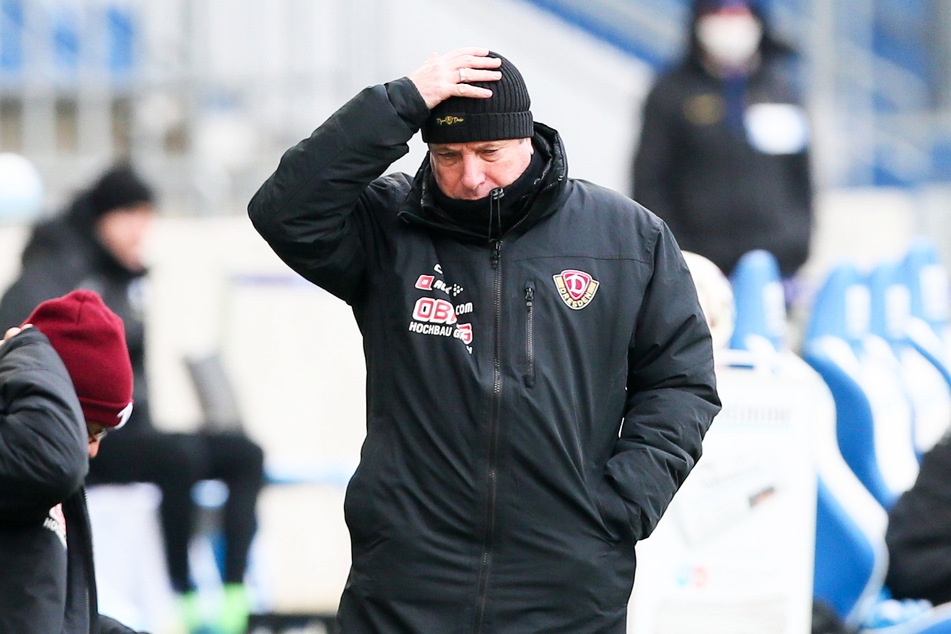 Die Anfangsphase beim Spiel in Magdeburg stimmte Markus Kauczinski (50) noch nachdenklich, am Ende aber war er zufrieden mit seiner Mannschaft und vom Empfang in Dresden total begeistert.
