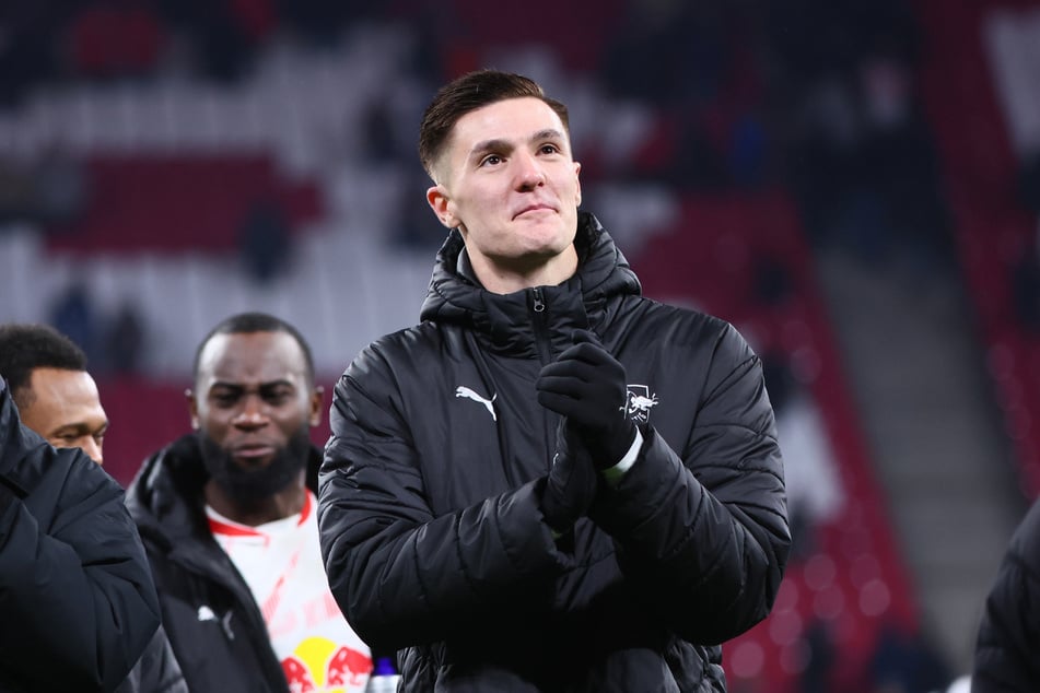 RB Leipzigs Benjamin Sesko (21) wird kaum zu halten sein, wenn die Sachsen die Qualifikation für die Champions League verpassen.