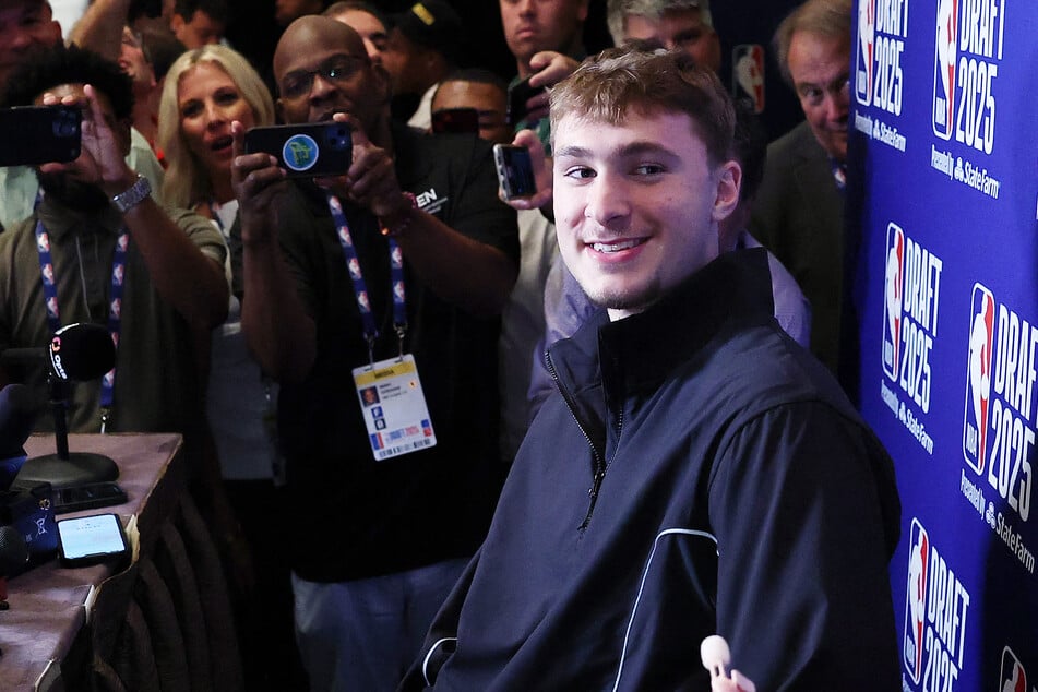 Versatile college teen star Cooper Flagg is expected to be selected first overall by the Dallas Mavericks in Wednesday's NBA Draft.