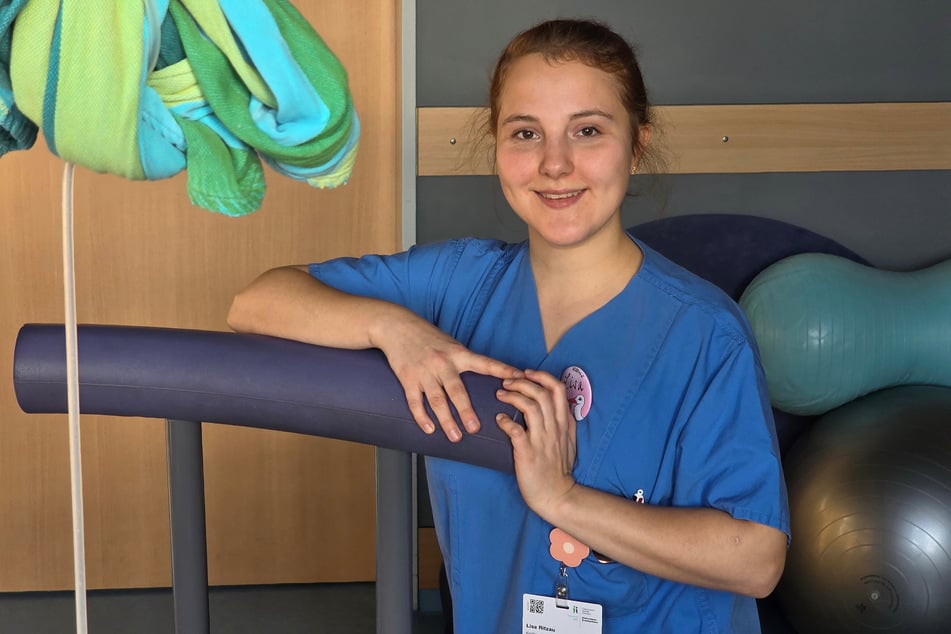 Lisa Ritzau (28) ist zu Silvester als Hebamme im Dienst.