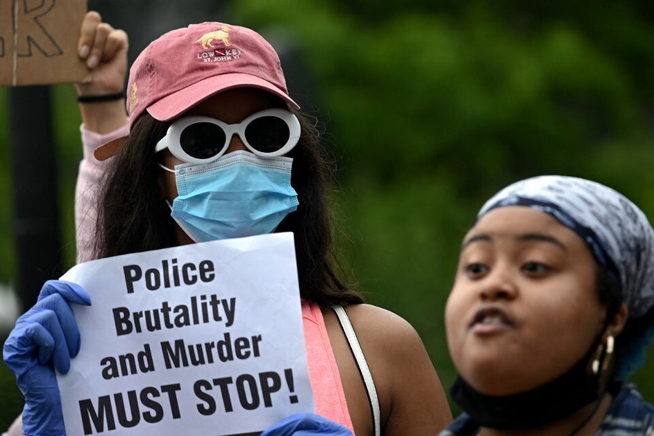 New Yorkers rally for an end to police brutality and lack of accountability for police killings.