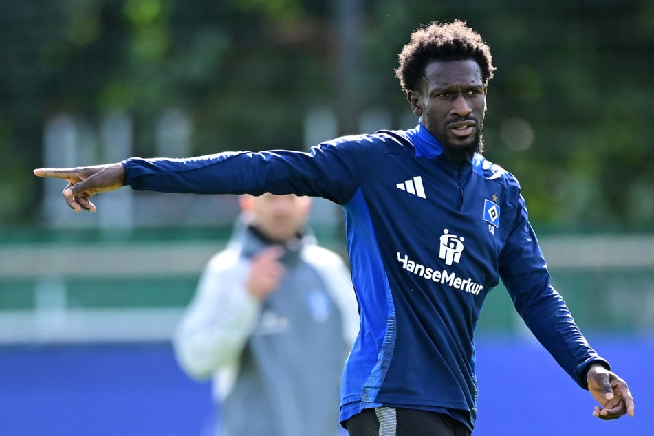 Bakery Jatta ist zurück im HSV-Training.