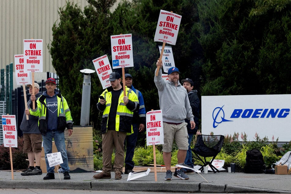 Boeing workers in the Seattle area launched their strike on September 13, 2024.