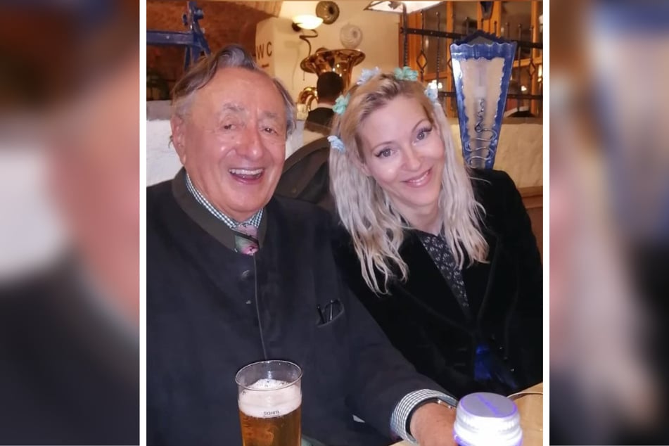 Richard (†91) und Simone Lugner (42) waren 72 Tage verheiratet.