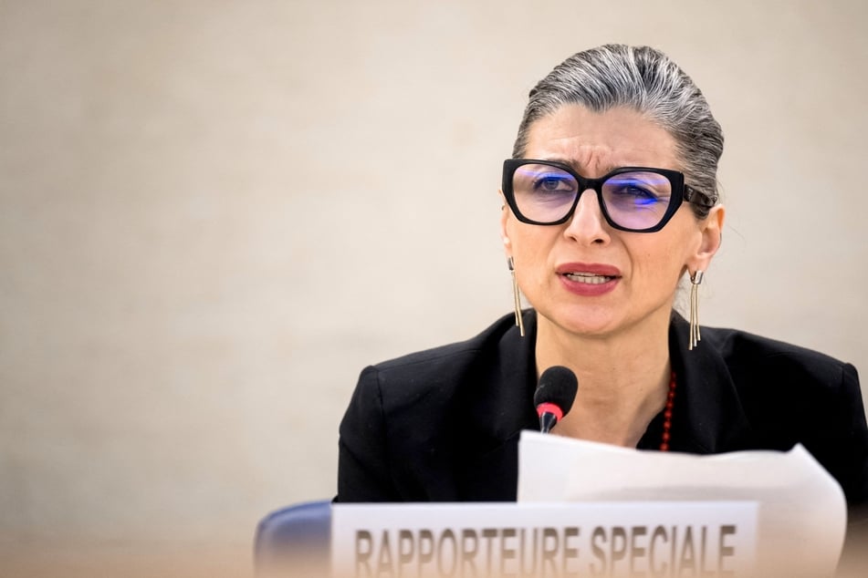 UN rapporteur Francesca Albanese says US sanctions are a sign of "guilt" over Gaza conflict