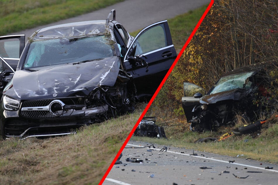 Tödlicher Unfall auf B13: Polizei muss Gaffer zurechtweisen