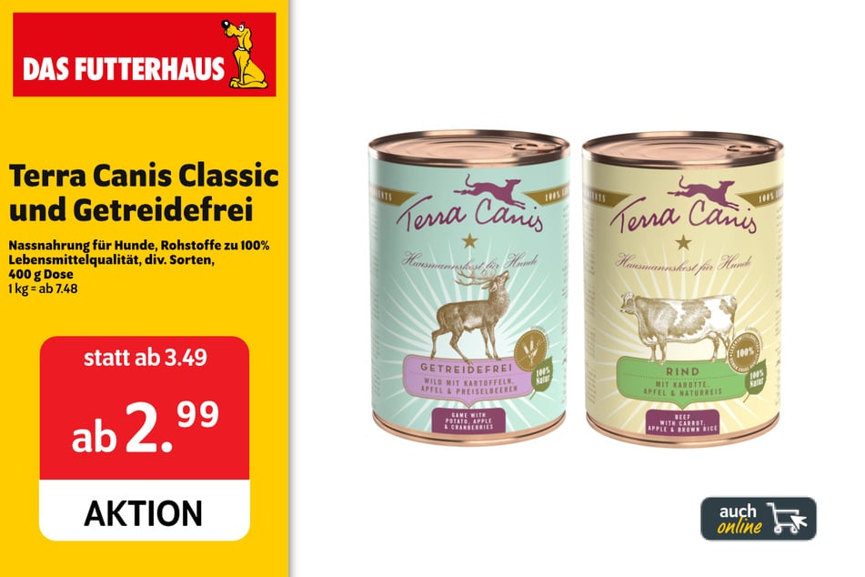 Terra Canis Classic und Getreidefrei