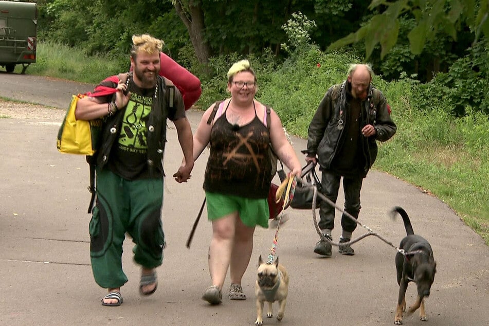 Zurück aus Graz (v.l.n.r.): Paddy (39), Lausi (33) und Opi (51).