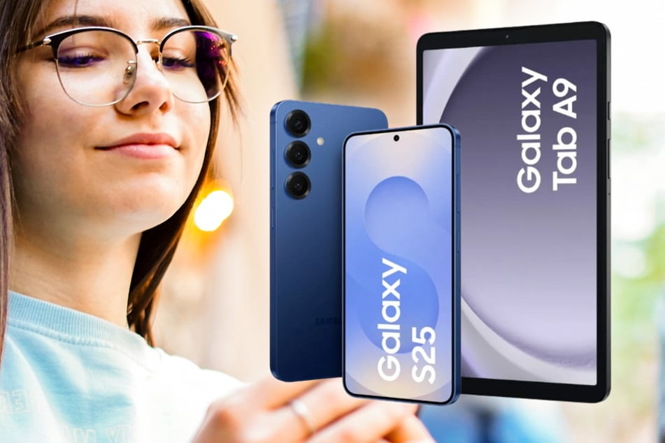 Samsung Galaxy S25 für kurze Zeit mit gratis Galaxy Tab A9 im August-Angebot