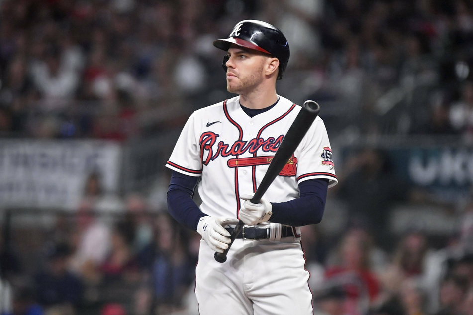 Braves first baseman Freddie Freeman leads his team to their second-straight NLCS appearance after beating the Brewers on Tuesday.