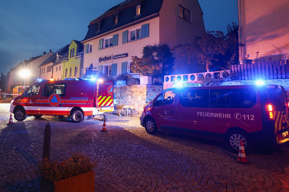 Polizei und Feuerwehr waren am Donnerstag in der Moritzstraße im Einsatz.