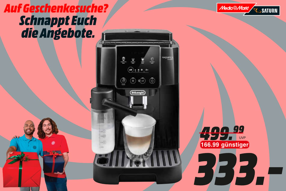 DeLonghi-Kaffeevollautomat für 333 Euro.