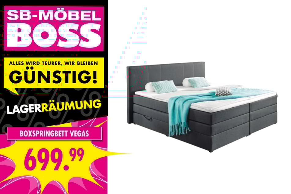 Boxspringbett Vegas
