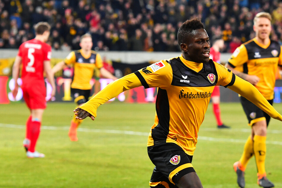 Ex-Dynamo-Stürmer Moussa Kone muss weiter mit der 2. Liga vorliebnehmen!